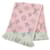 Louis Vuitton Logo Mania Shine Scarf Pink Wool  ref.1825248