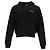 Off White Off-White Caravaggio schwarzer Hoodie mit Crowning-Druck