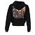Off White Off-White Caravaggio schwarzer Hoodie mit Crowning-Druck - Ansicht 3