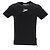 Off White Camiseta de algodão preta com logo Off-White Preto