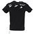Off White Camiseta de algodão preta com logo Off-White Preto - vista 3