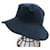 Hermès Chapéu bucket de nylon HERMES azul marinho 57