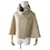 Hermès Poncho in montone per donna Hermes Marrone Beige