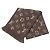 Louis Vuitton Wollseiden-Monogrammschal Braun