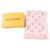Sciarpa Louis Vuitton Logo Mania Shine M70466 Rosa - vista 2