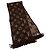 Sciarpa Louis Vuitton Monogram Logo Mania M71383 Marrone