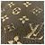 Sciarpa Louis Vuitton Monogram Logo Mania M71383 Marrone - vista 6