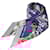 Hermès Hermes Silk Twilly Scarf Royal Pink Multiple colors  ref.1826928