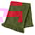 Louis Vuitton Logomania Monogram Silk Scarf Red Cloth  ref.1827197