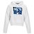 Off White Off-White Hoodie mit Mona Lisa-Druck Weiß