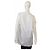 Camisa blanca de algodón sin cuello Helmut Lang Blanco - vista 2