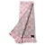 Sciarpa Louis Vuitton Logo Mania Shine M70466 Rosa - vista 3