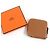 Hermès Billetera compacta mini de cuero Epsom Hermes Azap Dorado Metálico - vista 2