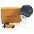 Cappello Aerogram in cotone Newsboy Louis Vuitton M77125 Blu - vista 2