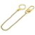 Louis Vuitton Keychain Keyring Gold M58021 Golden Metallic Metal  ref.1827665