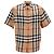 Camicia a quadri Burberry Marrone Beige