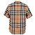 Camicia a quadri Burberry Marrone Beige - vista 3