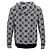 MCM Zip-Hoodie mit Allover-Druck Grau - Ansicht 3
