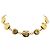 Collana in Oro Chanel Mademoiselle D'oro Metallico