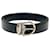 Salvatore Ferragamo Gancini Black Leather  ref.1828415