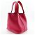 Borsa Hermès Picotin Lock MM Togo Rosa - vista 3