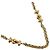 Collana lunga vintage Chanel placcata oro D'oro