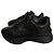 Alexander McQueen Sprint Runner Sneaker Leder Schwarz