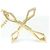 Autre Marque Collana Croce in Diamante 0,12ct K18YG Oro D'oro - vista 4