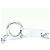 Autre Marque Collana in diamante a motivo cuore K10WG Bianco - vista 3
