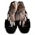Sandali Prada in pelle nera Nero