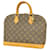 Louis Vuitton Alma Brown Cloth  ref.1829943
