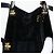Borsa a spalla Gancini in vernice 2way nera e oro Auth ki5031 di Salvatore Ferragamo Nero D'oro - vista 21