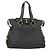 SAINT LAURENT Bolsa Muse de couro 2 vias preta Auth 97545 - vista 13