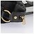 SAINT LAURENT Bolsa Muse de couro 2 vias preta Auth 97545 - vista 17