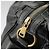 SAINT LAURENT Bolsa Muse de couro 2 vias preta Auth 97545 - vista 22