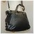 SAINT LAURENT Bolsa Muse de couro 2 vias preta Auth 97545 - vista 29
