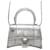 Balenciaga Hourglass Silvery Leather  ref.1830392