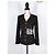 Chanel Nuevo Chaqueta de Tweed Negro con Botones Legendarios de Joyas - vista 5