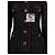 Chanel Nuevo Chaqueta de Tweed Negro con Botones Legendarios de Joyas - vista 8