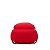 Zaino Explorer di Balenciaga Rosso - vista 3