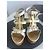 Sandali con zeppa Louis Vuitton Starboard pelle multicolore 37 - vista 6