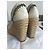 Sandali con zeppa Louis Vuitton Starboard pelle beige 37 - vista 6