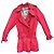 Gabardina Burberry Roja de Nylon