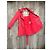 Gabardina Burberry Roja de Nylon - vista 4