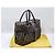 Baguette Borsa da viaggio Boston Fendi Zucca Zucchino Marrone - vista 4