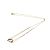 Collana Chanel Coco Crush in oro rosa D'oro - vista 11