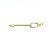 Tiffany & Co Tiffany Oval Key Charm Pendant Necklace Golden - view 4