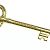 Tiffany & Co Tiffany Oval Key Charm Pendant Necklace Golden - view 8