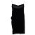Abito mini senza spalline in velluto nero Saint Laurent - vista 2