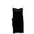 Abito mini senza spalline in velluto nero Saint Laurent - vista 5